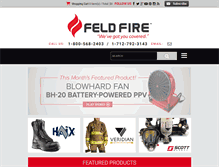 Tablet Screenshot of feldfire.com